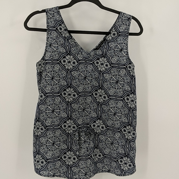BANANA REPUBLIC FACTORY Sleeveless Drawstring Top - Picture 1 of 5